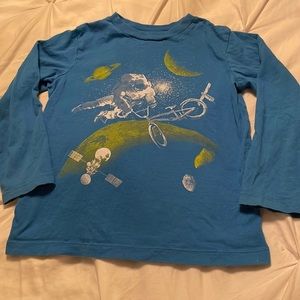 Blue, long sleeve, tshirt